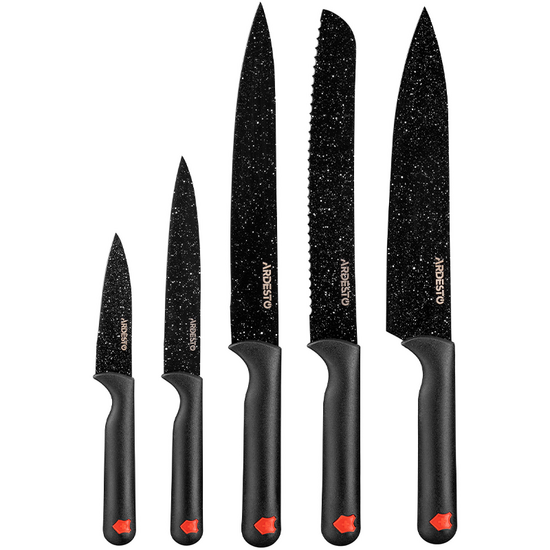 სამზარეულოს დანების ნაკრები ARDESTO AR2105BR BLACK MARS KNIVES (5 ც)iMart.ge