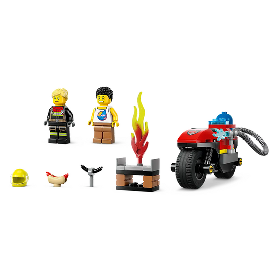 კონსტრუქტორი LEGO CITY FIRE RESCUE MOTORCYCLEiMart.ge
