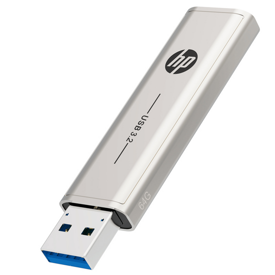 USB ფლეშ მეხსიერება HP X796C OTG SILVER (64 GB)iMart.ge