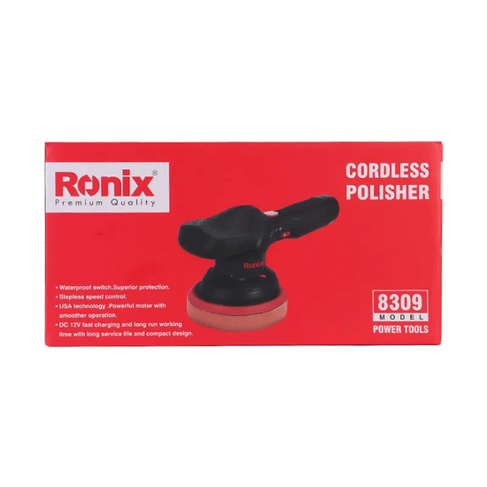 უსადენო პოლირების აპარატი RONIX 8309 (12 V, 150 MM)iMart.ge