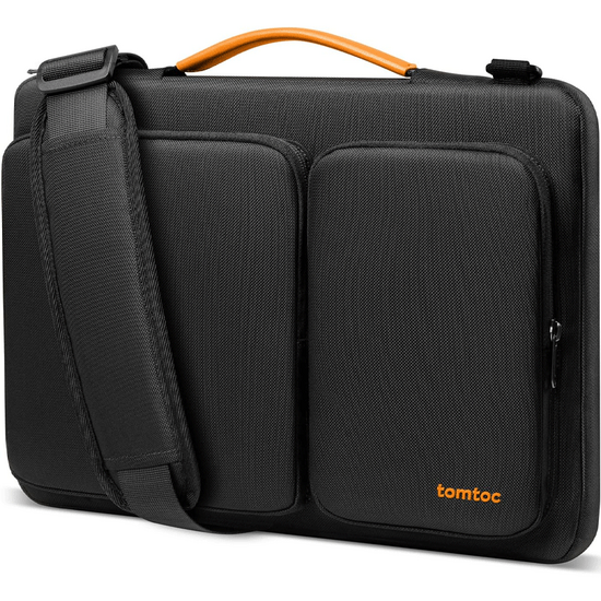 ნოუთბუქის ჩანთა TOMTOC DEFENDER A42 LAPTOP BRIEFCASE A42D3D1 BLACK (13 '')iMart.ge