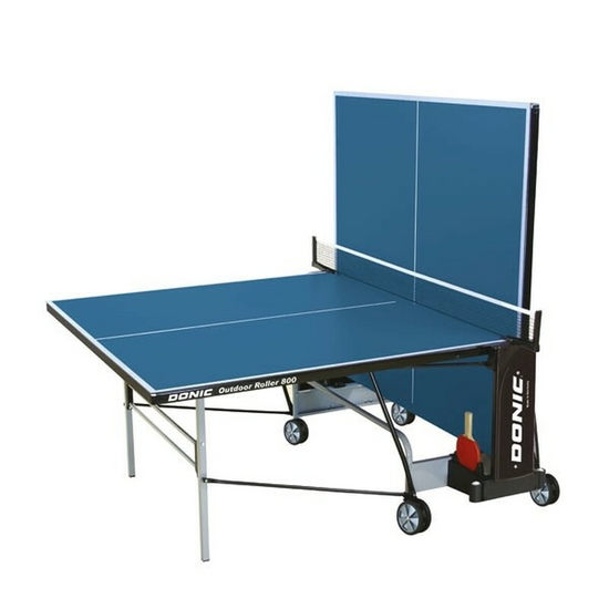 ტენისის მაგიდა DONIC OUTDOOR ROLLER 800-5 5MM BLUE (4250819010219)iMart.ge