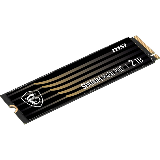 SSD მყარი დისკი MSI SPATIUM M480 PRO PCIE 4.0 NVME M.2 (2 TB)iMart.ge