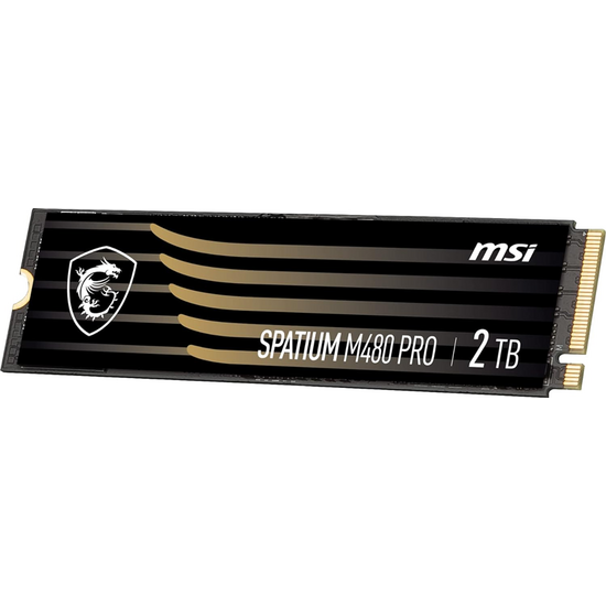 SSD მყარი დისკი MSI SPATIUM M480 PRO PCIE 4.0 NVME M.2 (2 TB)iMart.ge