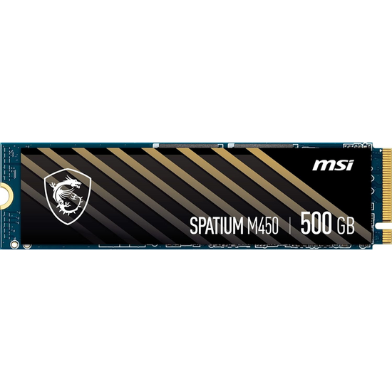 SSD მყარი დისკი MSI SPATIUM M450 PCIE 4.0 NVME M.2 (500 GB)iMart.ge