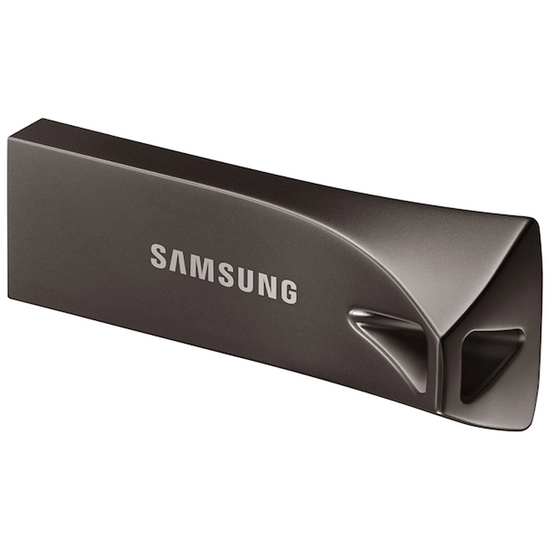 USB ფლეშ მეხსიერება SAMSUNG BAR PLUS USB 3.1 TITAN GREY (64 GB)iMart.ge