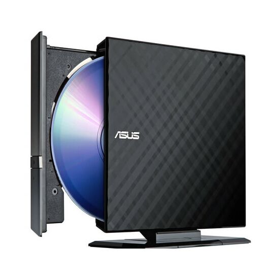 ოპტიკური დისკწამყვანი ASUS PC COMPONENTS ODD/ DVD+-R/RW/ DVD-RW ASUS BLACK SLIM EXT (90-DQ0435-UA221KZ)iMart.ge