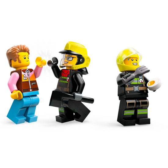 კონსტრუქტორი LEGO 4X4 FIRE TRUCK WITH RESCUE BOAT (60412)iMart.ge
