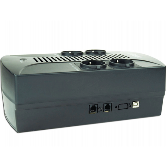 უწყვეტი კვების წყარო (UPS) GEMBIRD EG-UPS-002 850VA/510W BLACK (510 W)iMart.ge