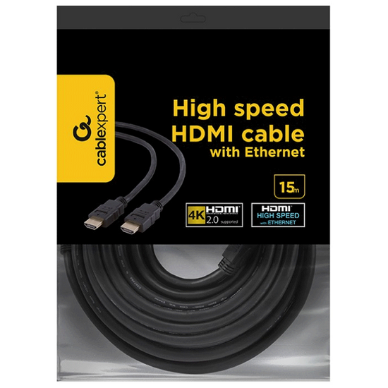 HDMI კაბელი GEMBIRD CC-HDMI4-15M (15 M) BLACKiMart.ge