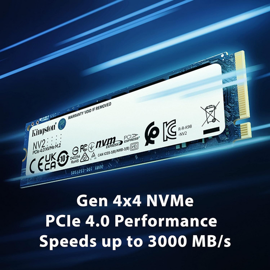 შიდა მყარი დისკი KINGSTON PCIE G4 M.2 NVME 250GB SNV2S/250GiMart.ge