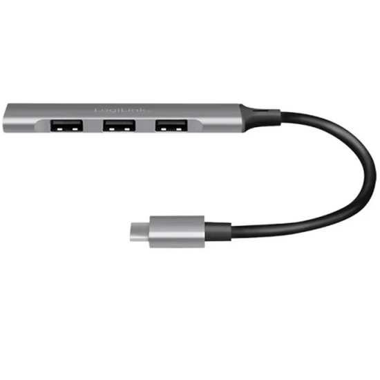 USB-C ჰაბი LOGILINK UA0392 USB3.2 TYPE-C 4-PORT SLIM HUBiMart.ge