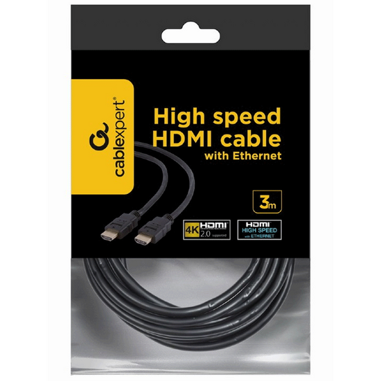 HDMI კაბელი GEMBIRD CC-HDMI4-10 (3 M) BLACKiMart.ge