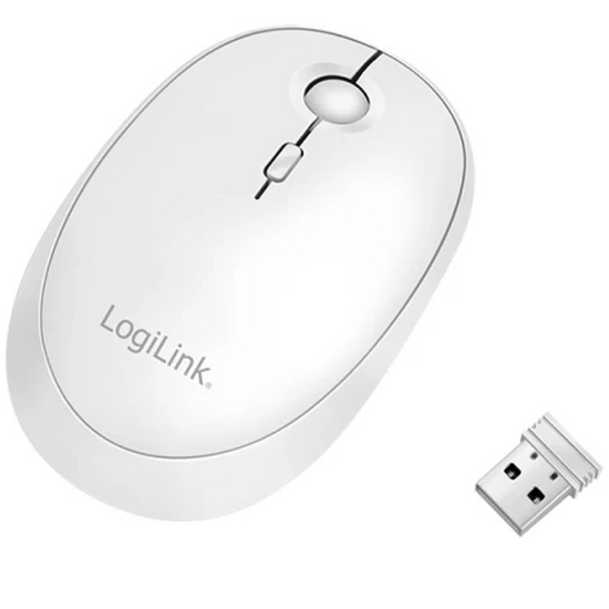 უსადენო მაუსი LOGILINK ID0205 WHITEiMart.ge