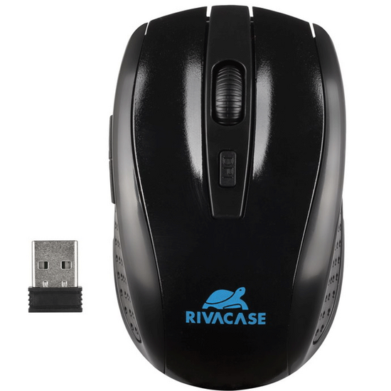 ნოუთბუქის ჩანთა + უსადენო მაუსი RIVACASE 8038 BLACK (15.6'')iMart.ge