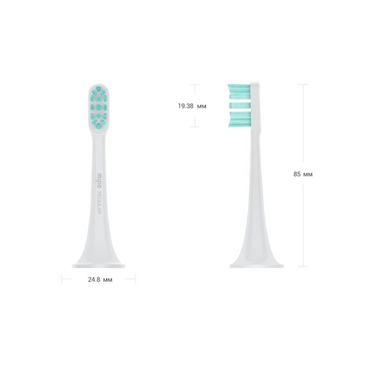 კბილის ჯაგრისის საცვლელი თავები XIOAMI MI ELECTRIC TOOTHBRUSH HEAD DDYST01SKS (NUN4010GL)iMart.ge