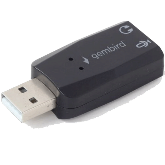 USB ხმის ბარათი GEMBIRD SC-USB2.0-01 PREMIUM USB SOUND CARD "VIRTUS PLUS"iMart.ge