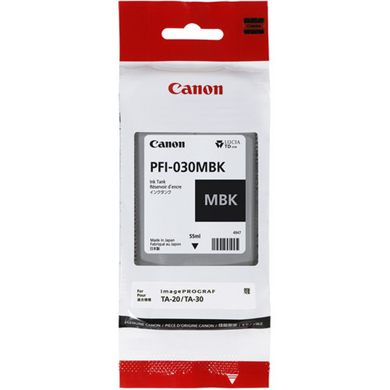კარტრიჯი CANON 3488C001AA PFI-030 INK CARTRIDGE MATTE BLACKiMart.ge