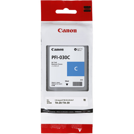 კარტრიჯი CANON 3490C001AA PFI-030 INK CARTRIDGE CYANiMart.ge