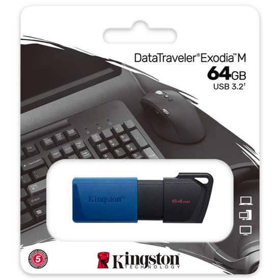 USB ფლეშ მეხსიერება KINGSTON 64GB DTXM (64 GB)iMart.ge