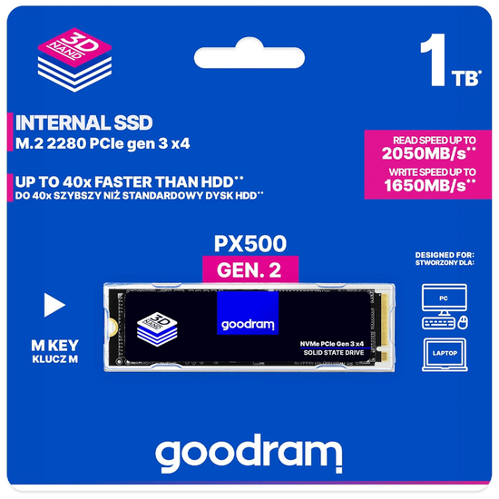 მყარი დისკი GOODRAM PX500-01T-80-G2 (1 TB)iMart.ge