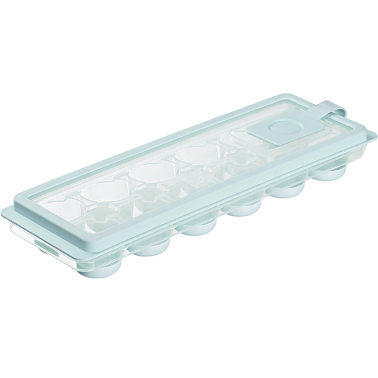 ყინულის ფორმა ARDESTO AR1104TP ICE TRAY WITH LID FRESH CYLINDER, 27Х9.5Х3.8CM, SILICONE, PLASTIC, BLUEiMart.ge