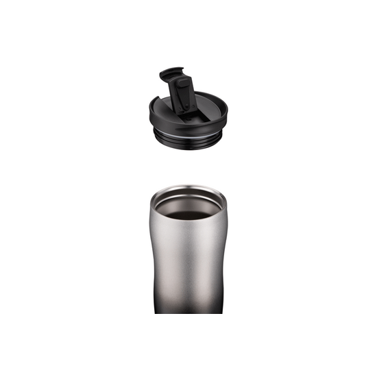 თერმოსი ARDESTO AR2645BM TRAVEL MUG METALLIC, 450ML, STAINLESS STEEL, BLACKiMart.ge