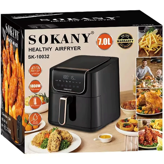 აეროგრილი SOKANY SK-10032 (1800 W, 7 L)iMart.ge