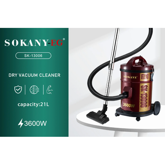 მტვერსასრუტი SOKANY SK-13006 (3600 W, 21 L)iMart.ge