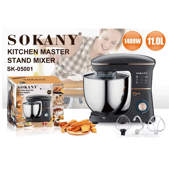 ჯამიანი მიქსერი SOKANY SK-05001 (1400 W, 11 L)iMart.ge