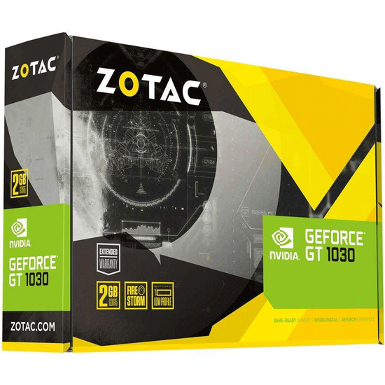ვიდეო დაფა ZOTAC GEFORCE GT 1030 2GB GDDR5 LOW PROFILE ZT-P10300A-10LiMart.ge