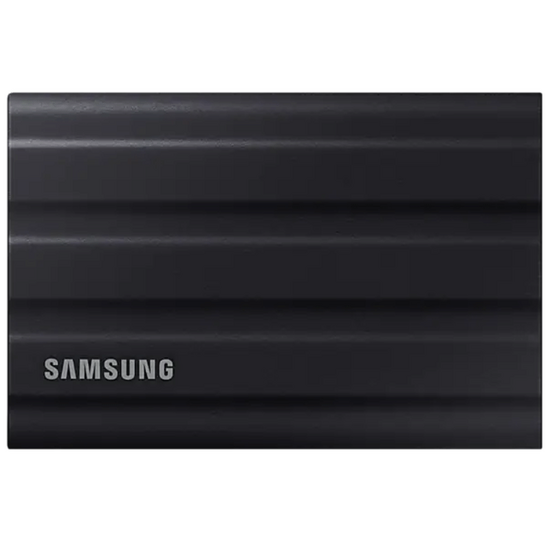 გარე მყარი დისკი SAMSUNG SSD T7 PORTABLE MU-PE1T0S/WW SHIELD BLACK (1 TB)iMart.ge