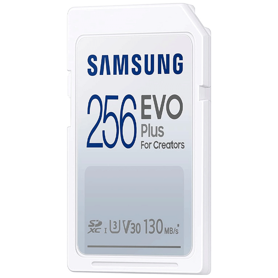 მეხსიერების ბარათი (ჩიპი) SAMSUNG EVO PLUS U3 V30 SDXC UHS-I СLASS 10 MB-SC256K (256 GB)iMart.ge