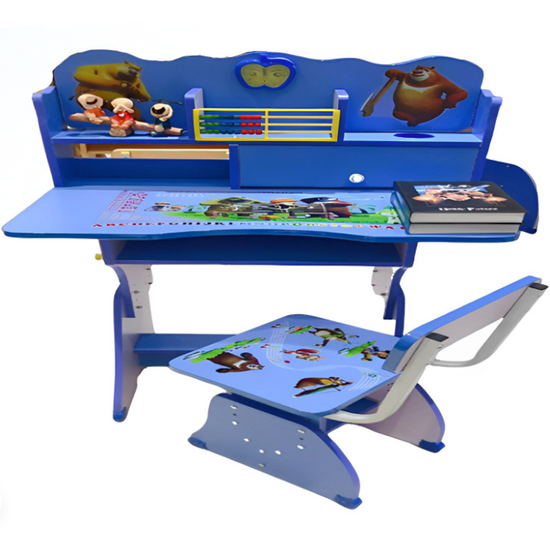 საბავშვო სკამ-მაგიდა B-231-BLUE (70 X 50 სმ)iMart.ge
