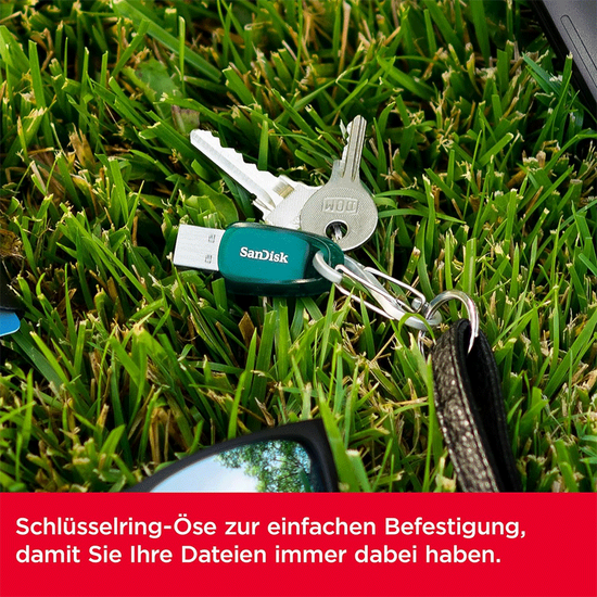 USB ფლეშ მეხსიერება SANDISK ULTRA ECO SDCZ96-128G-G46 GREEN (128GB)iMart.ge