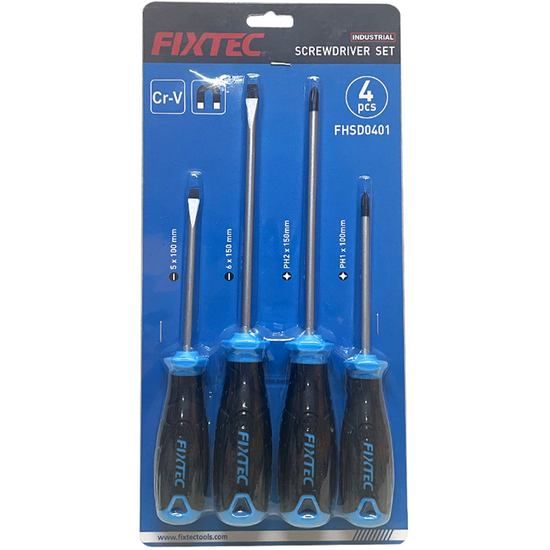 ხელის სახრახნისების ნაკრები FIXTEC FHSD0401 (4 PCS)iMart.ge