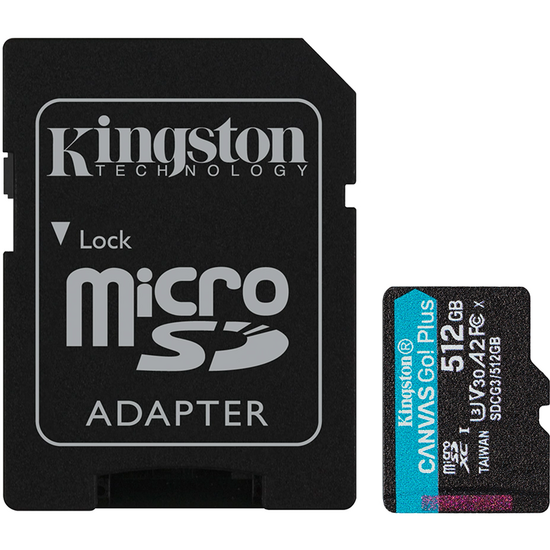 მეხსიერების ბარათი (ჩიპი) KINGSTON SDCG3/512GB MICROSD 512GB C10iMart.ge