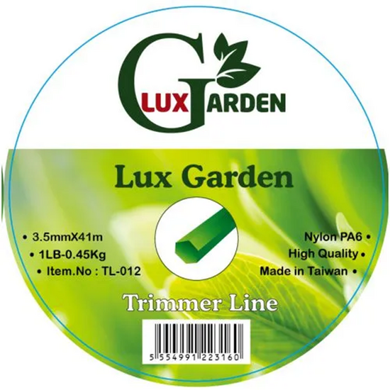 ტრიმერის ძუა LUX GARDEN TL-012 3.5MM X 41M HEXAGONiMart.ge