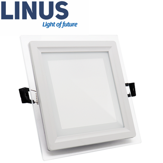 LED პანელი LINUS 8030062060065 LED GLASS DOWN LIGHT (SQUARE) 6W 3000KiMart.ge