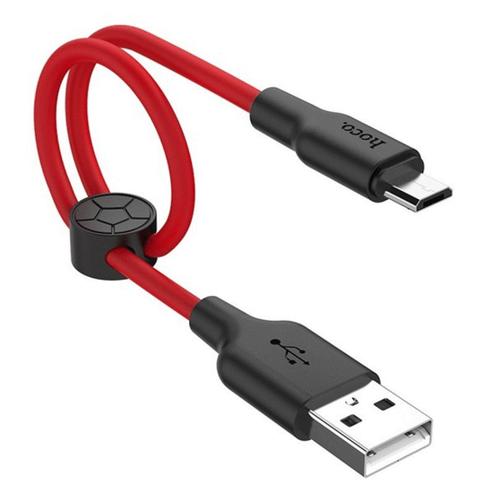 USB კაბელი HOCO X21 PLUS SILICONE REDiMart.ge