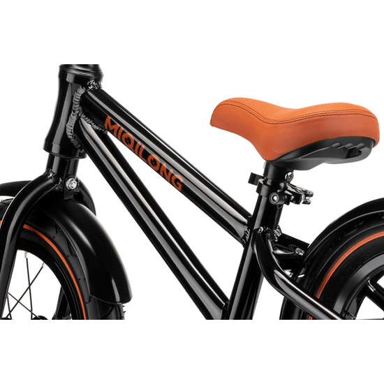 საბავშვო ბალანს ველოსიპედი MIQILONG BALANCE BICYCLE RVA 12" BLACKiMart.ge