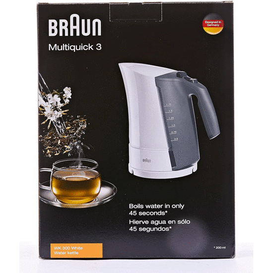 ელექტრო ჩაიდანი BRAUN WK300WH (2200W, 1.7L)iMart.ge