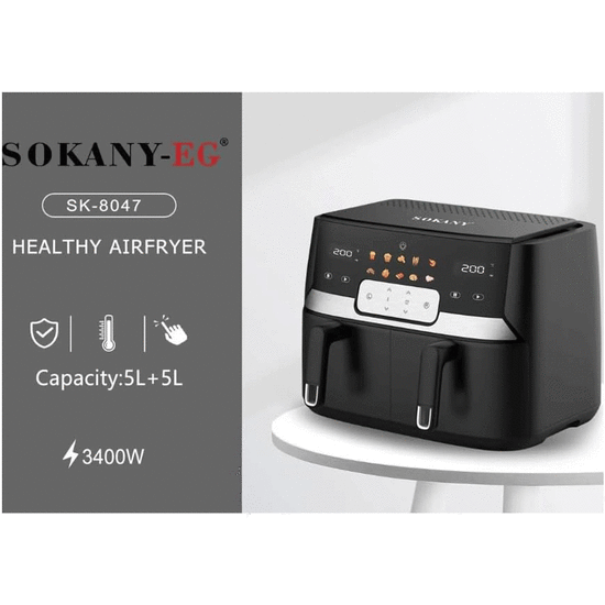 აეროგრილი SOKANY SK-ZG-8047 (3400W, 10L)iMart.ge