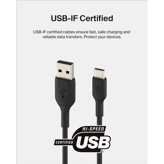 კაბელი BELKIN CCAB001BT2MBK USB Type-C 2MiMart.ge