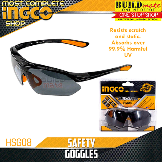 დამცავი სათვალე INGCO (HSG08)iMart.ge