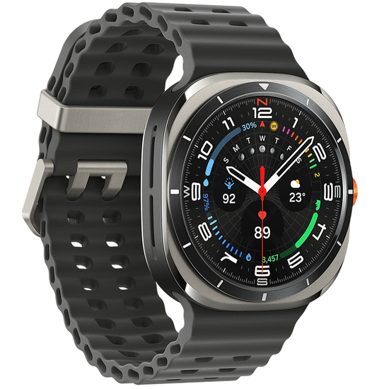 სმარტ საათი SAMSUNG GALAXY WATCH ULTRA 47MM TITANIUM SILVER (1.5", 480X480)iMart.ge