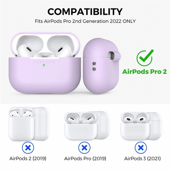 ყურსასმენის ქეისი TVC AHASTYLE PT187-G AIRPODS PRO 2 PURPLEiMart.ge