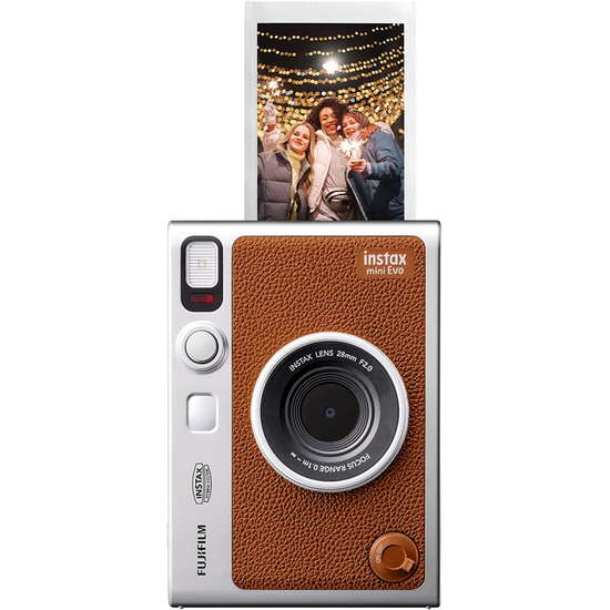 ფოტოაპარატი FUJIFILM INSTAX MINI EVO BROWNiMart.ge