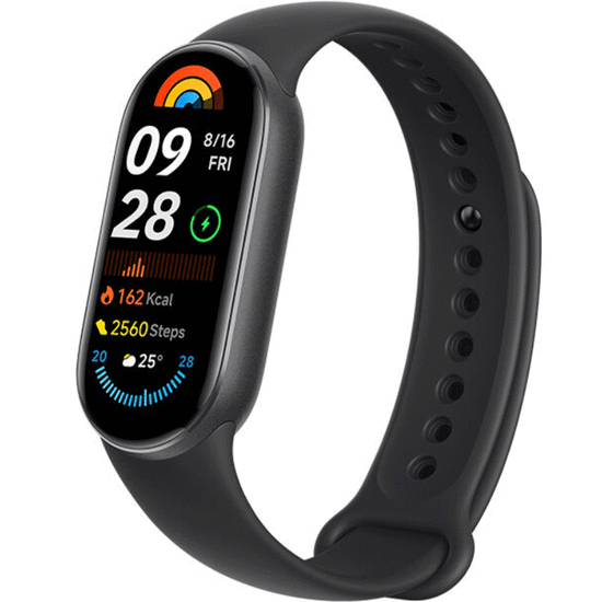 სმარტ საათი XIAOMI SMART BAND 9 BHR8337GL MIDNIGHT BLACK (1.62", 192X490)iMart.ge