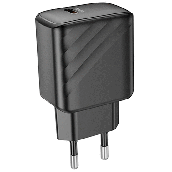 დამტენი ადაპტერი HOCO CS22A PD30W TYPE-C BLACK (30W)iMart.ge